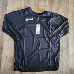 Hoka Mens 3/4th Qrt Shirt